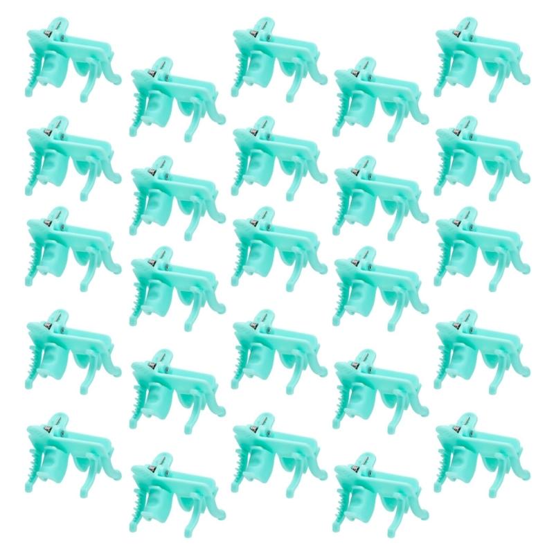 Portable Hair Voluming Clip Men's Perm Clips Hair Styling Tools Hair Perm Insulation Clips 25Pcs Volumizing Hair Clips