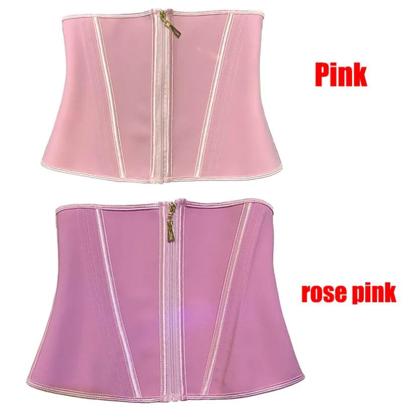 Durable And Safe Afrulia Fajas Colombianas Girdles Waist Trainer Corset For Tummy Control Belt Body Shaper Cincher Pink Shapewear Slimming Sheath