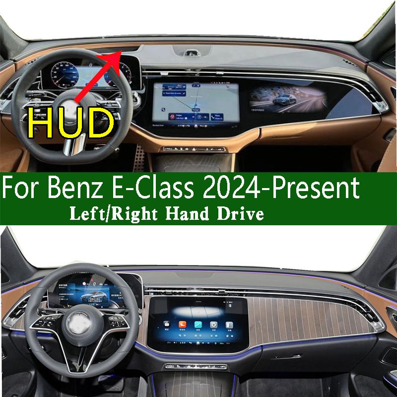 Für Benz E-Klasse 2024 2025 W214 V214 300 260 L Armaturenbrettabdeckung Armaturenbrett Abdeckung Instrumententafel Sonnenschutzmatte Schmutzabweisend Armaturenbrett Matte
