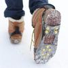 NonSlip Winter Ice Grippers with 10 Teeth Ice Snow Grip Snow Ice Claw Winter Shoe Boot Cleats Ice Grippers Enduring