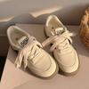 Board Schuhe Koreanische vielseitige kleine weiße Schuhe Damen lässig neue Damen Herbst Deutsche Trainingsschuhe schick2025 Student retro beige
