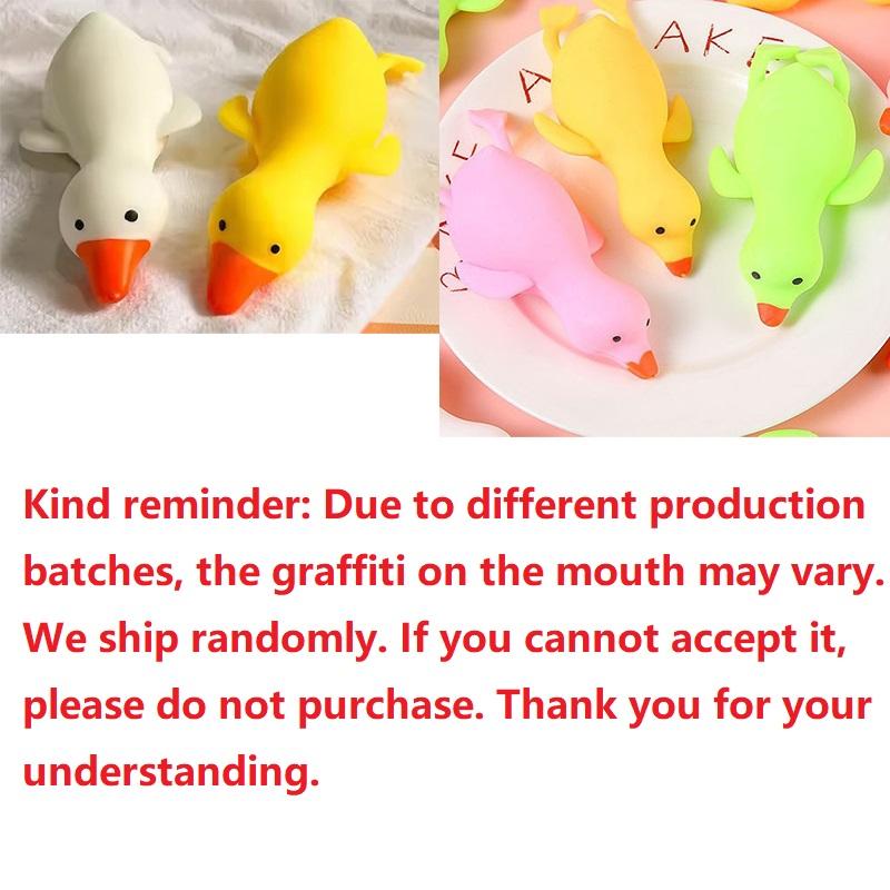 Antistress-Ente-Quetschspielzeug für Kinder, Gans, süße Kawaii-Tiere, Entlüftungsspielzeug für Kinder und Erwachsene, Dekompressions-Stretch-Spielzeug für Kinder