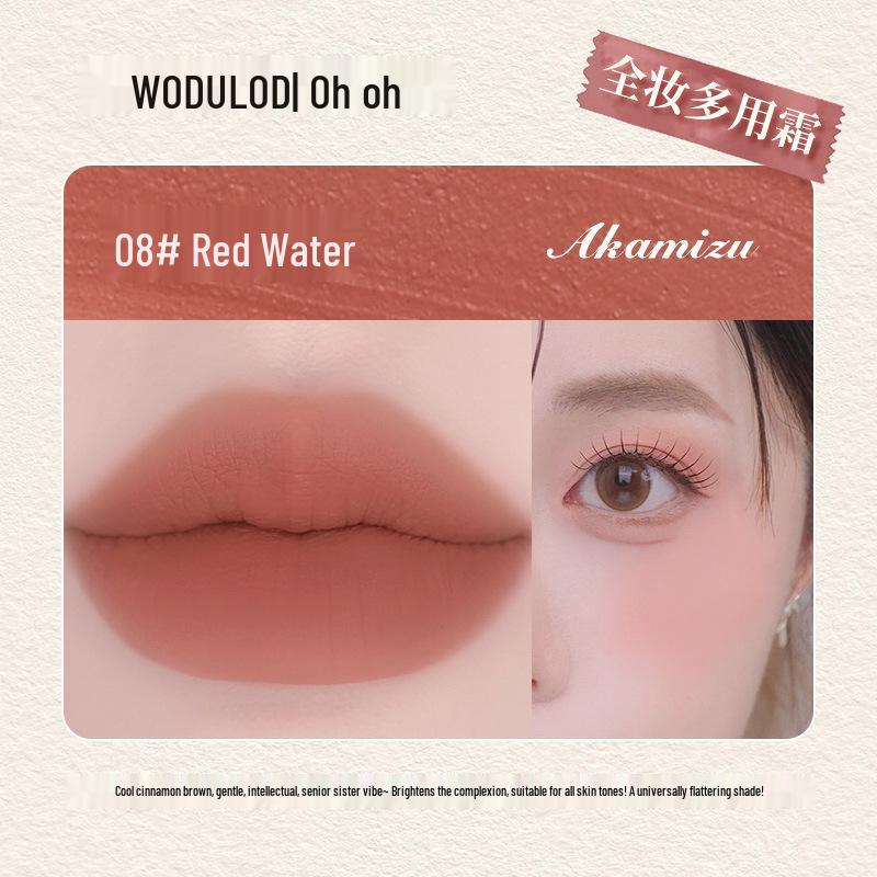 WODWOD Silky Multi-use Cream: Winter Color Blush & Eyeshadow, Non-drying, Natural Development
