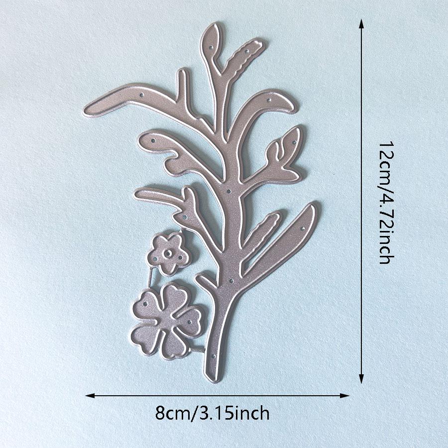Flower Die Cuts for Card Making,Cutting Dies, Metal Die Cutting Mold, Scrapbooking Dies, DIY Etched Embossing Stencil for Crafts