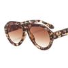 QSKY Retro Oval Women Sunglasses Cheap Trendy Big Sunglasses 2025 Fashion Custom Sunglasses for Women