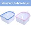 Thick Plastic Bowl Nail Gel Polish Soak Off Nail Art Tool Nail Polish Remover Bowl Manicure Tools