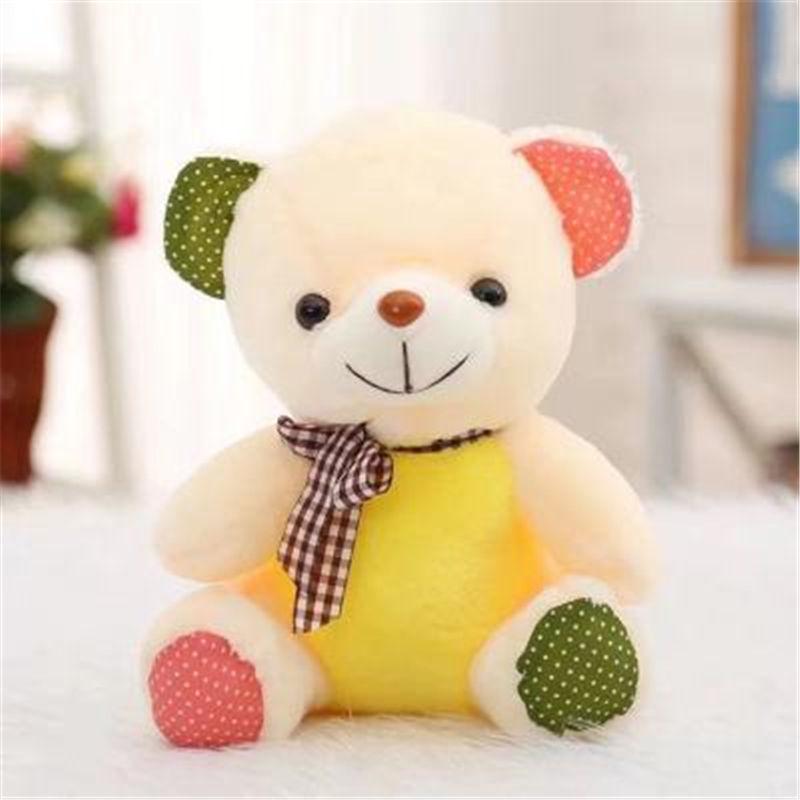 Diandian Bear Plush Doll Plush Toy Ring Gift Seven-Inch Eight-Inch Grab Machine Doll Affordable