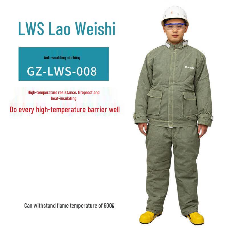Laoweishi 600°C Fire & Heat Resistant Split Suit XXXL