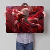 Phrolova Wuthering Waves Playing Violin In Red Personalized D Textured Metal Poster Wall Art Vintage Tin Signs for House Home
