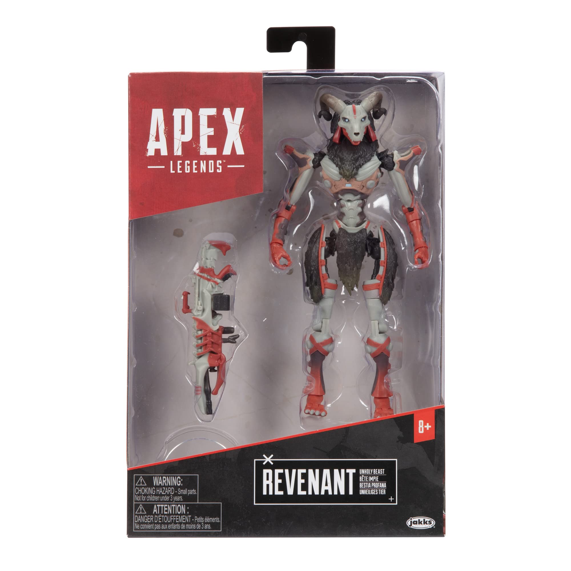 

[Официально лицензированный продукт] 6-дюймовая фигурка Apex Legends Revenant (Нечестивый зверь) Предварительно окрашенная подвижная фигурка