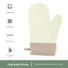 Thickened Non-Slip Silicone Kitchen Oven Gloves: Heat-Resistant and Anti-Scald Baking Mitts