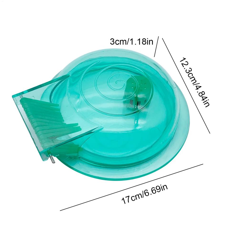 

Aquarium Snail Catcher Fish Tank Snail Catching Traps Aquarium Cleaning Supplies Planaria Catch Box for Household Fish Tank синій