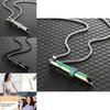 Stainless Steel Meditation Mindfulness Pendant Breath Control Whistle Long Necklace