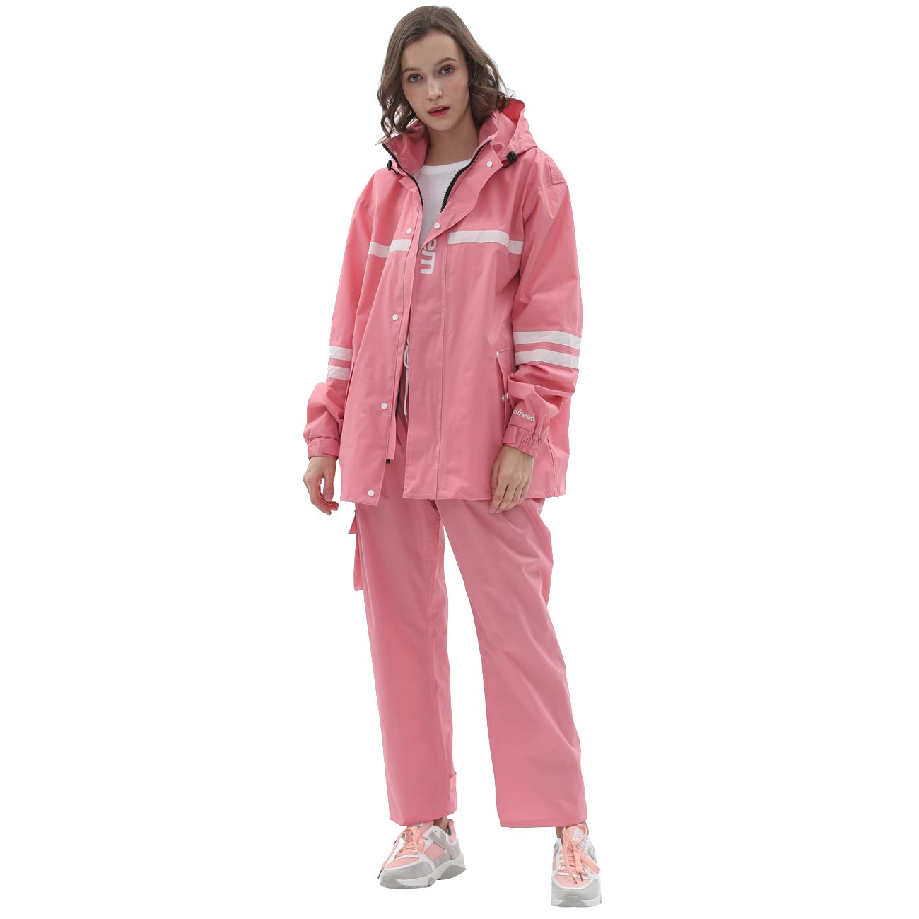 

и Дышащий Дождевик Идеально подходит для и Дождливый Включает Хранение Размер S [Qingxin] Мужской Женский Комплект, Ветрозащитный, Унисекс, Водоотталкивающий, Водонепроницаемый,