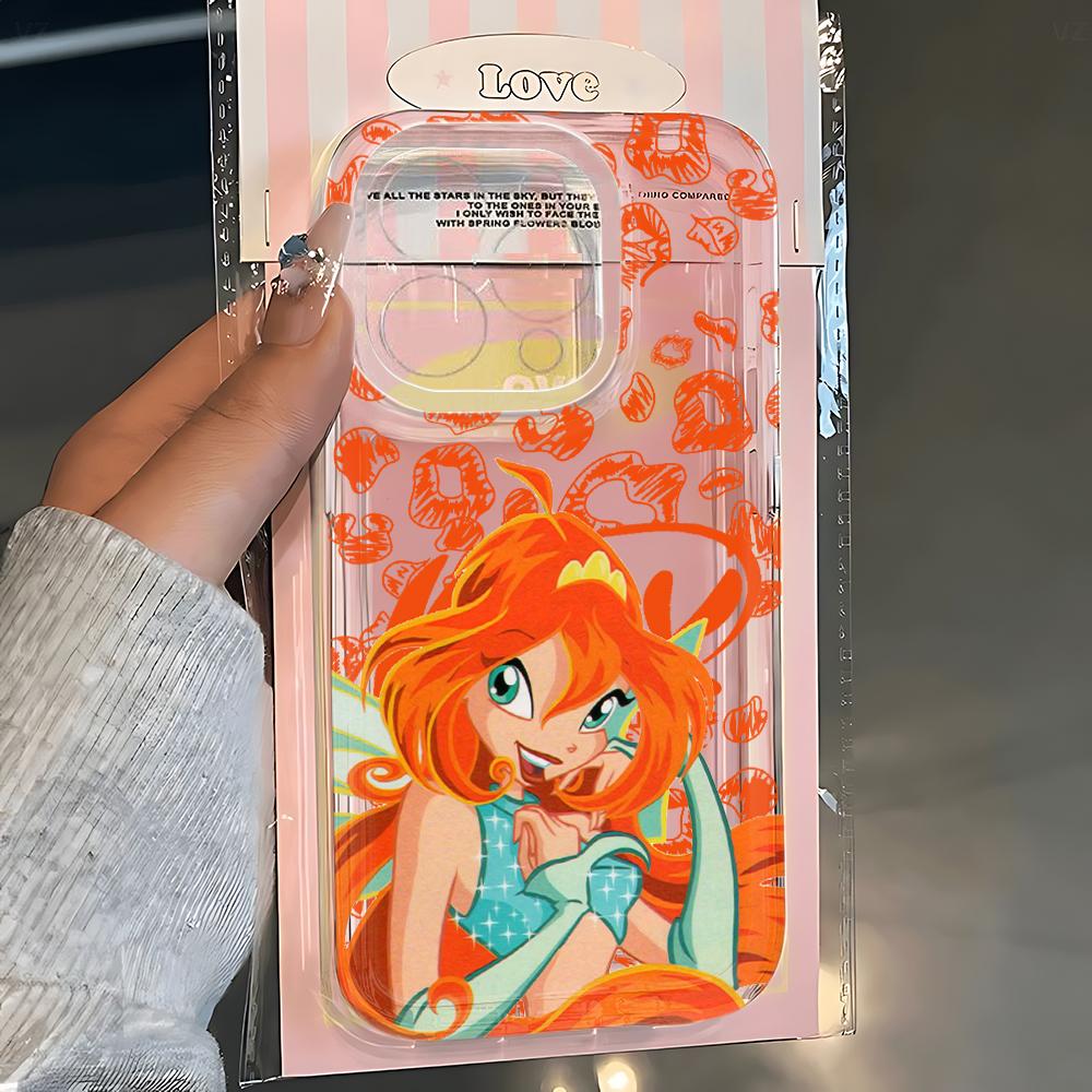 Lovely w-winxs c-clubs Phone Case For Samsung Galaxy S26 S25 S24 S23 S22 S21 S20 Note20 Edge Plus Ultra Lite 5G Clear Back Cover