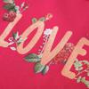 Kids' Long-sleeved T-shirt Bright Pink 92/104/116/128/140