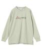 Columbia Gypsy Bird Graphic Long Sleeve Crew Size Smokey PL0291 Women's T-Shirt, L, Sage,