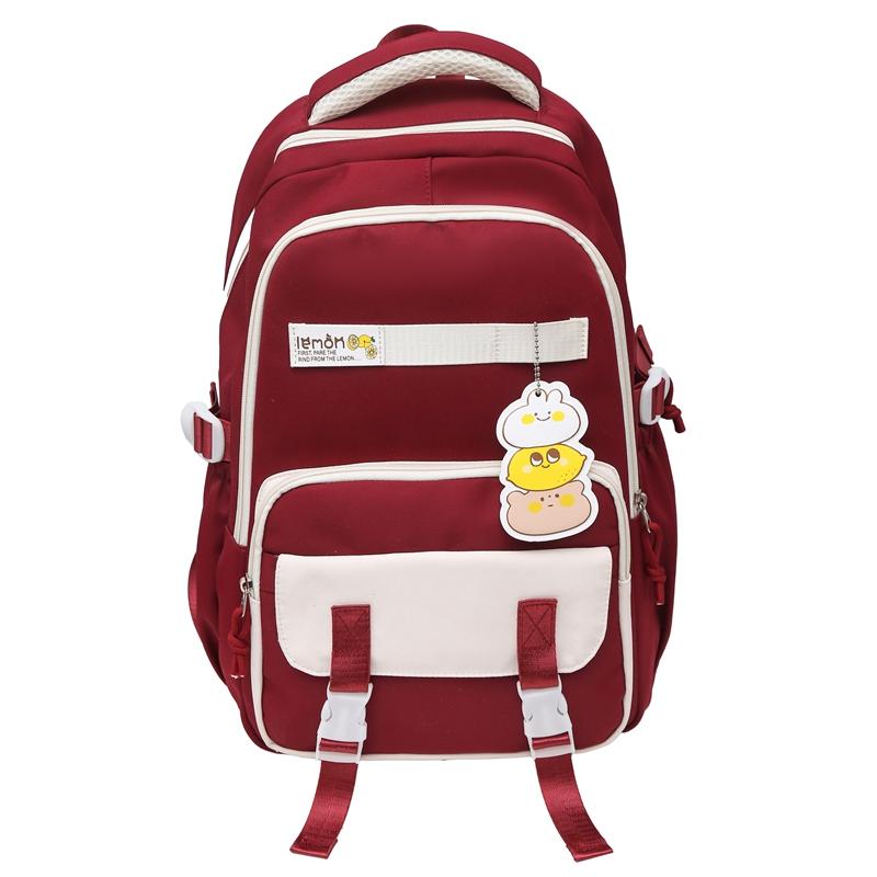 Backpack College-style Women's Schoolbag High-capacity Schoolbag For Middle School Students