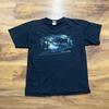 Vintage Alaska Shirt L Northern Lights Moose Nature Outdoors Tee Ace Y2k