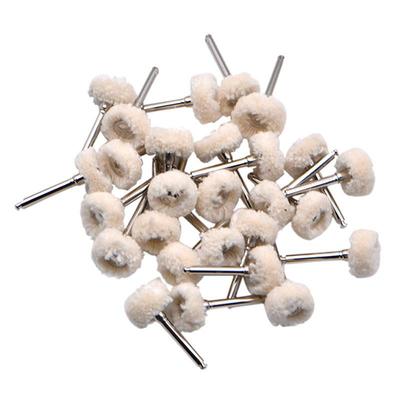 10Pcs/bag Dental Polishing Wheel Wool Cotton Polishing Brushes Polishers  Rotary Tools