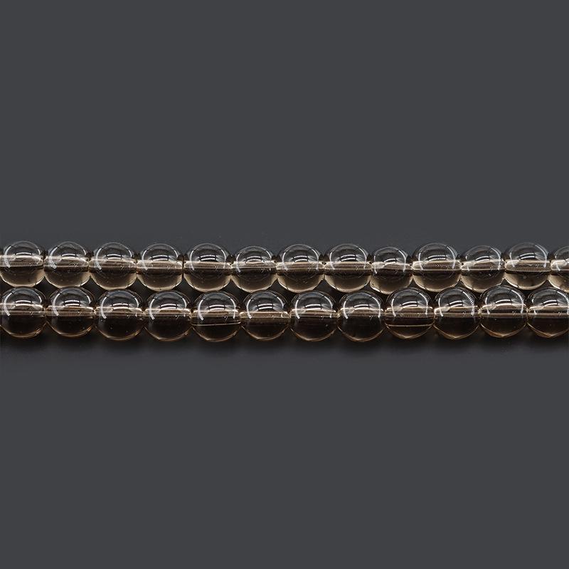 Brown Glass and Crystal Natural Stone Beads for DIY Jewelry Making Accessories