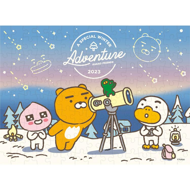 150 Piece Jigsaw Puzzle - Kakao Friends Winter Adventure, popular Korean puzzle