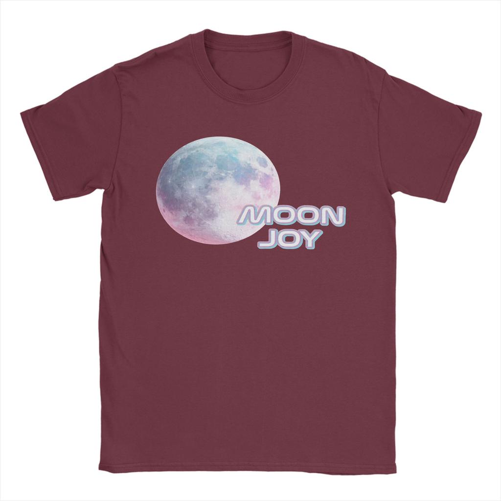 Unisex Copy Moon Joy Artemis II Space T Shirt Pure Cotton Tops Novelty Short Sleeve Round Neck Tees New Arrival TShirt