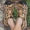 Summer casual bag head leather trend beach breathable sandals