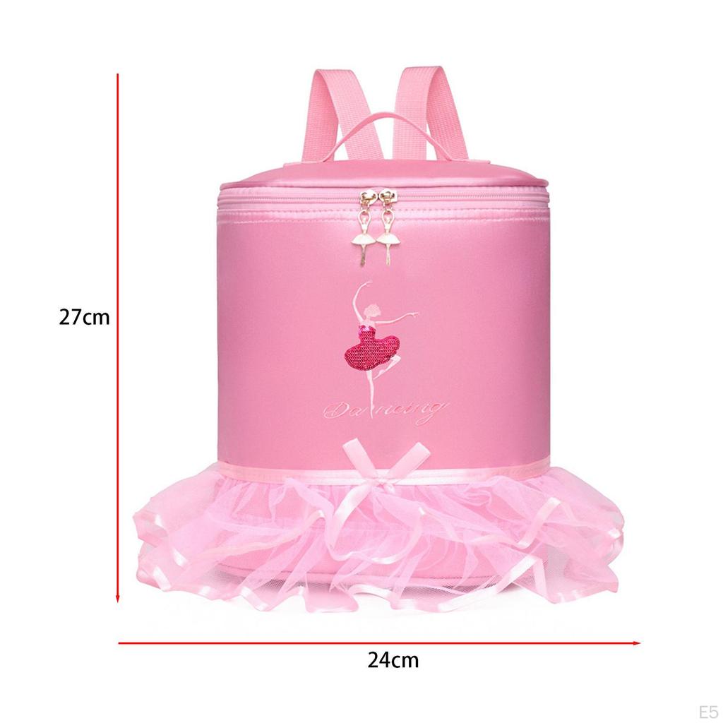 Ballet Dance Bag Portable Lightweight for Latin Dancing Gymnastics Sports