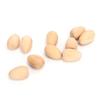10pcs Lightweight Faux Eggs Not Easily Broken Wooden Craft Eggs  Family Decoration