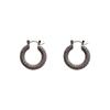 Elegant Zircon U-Shaped Earrings: Luxury Geometric Studs for Women
