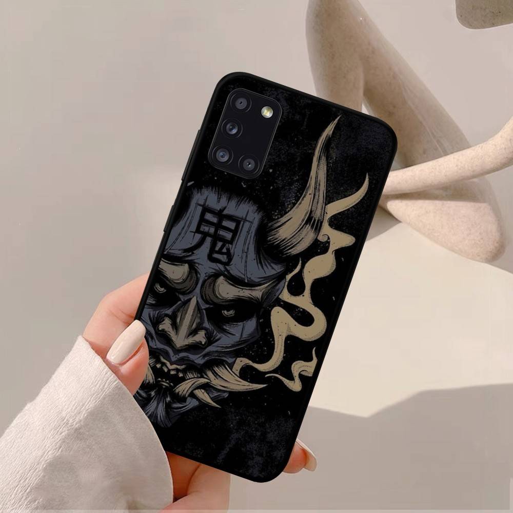 Japan Ghost Face Samurai Phone Case For Samsung A 52 53 21 32 13 12 71 31 51 40 72 73 70 22 42 50 30 20 21 shell