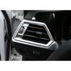 For BMW 3 4 Series GT 2013-2019 ABS Silver Console L&R Air Outlet Vent Trim 2PCS