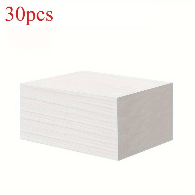 

30 шт. Листы для поглощения цвета аквариумной воды Специальный материал для удаления желтых и зеленых пятен, Фильтровальная ткань для удаления рыбьих отходов, Бумага для очистки воды 30pcs