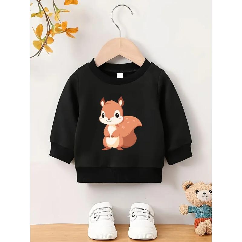 European Size A Brightly Colored Print Pattern, a Comfortable And Skin-Friendly Round-Neck Sweatshirt for Baby unisex, Perfect for Everyday Wear