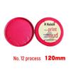 Red Quick-Drying Round Ink Pad for Office Use - Portable Financial Seal & Handprint Photosensitive Pad