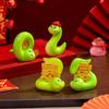 6PCS 2025 New Year Snake Miniatures Spring Festival Mini Snake Figures  Home Office