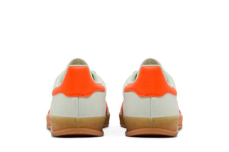 adidas Gazelle Indoor Linen Green Solar Orange (Women's)