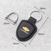 Luxury Leather Car Logo Keychain High Grade Keyring For Chevrolet Spark Captiva Cruze Malibu Equinox Trax Camaro Blazer Traverse