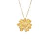 Women's Stainless Steel Sunflower Necklace - Luxury Design, Colorfast Flower Pendant Clavicle Chain.