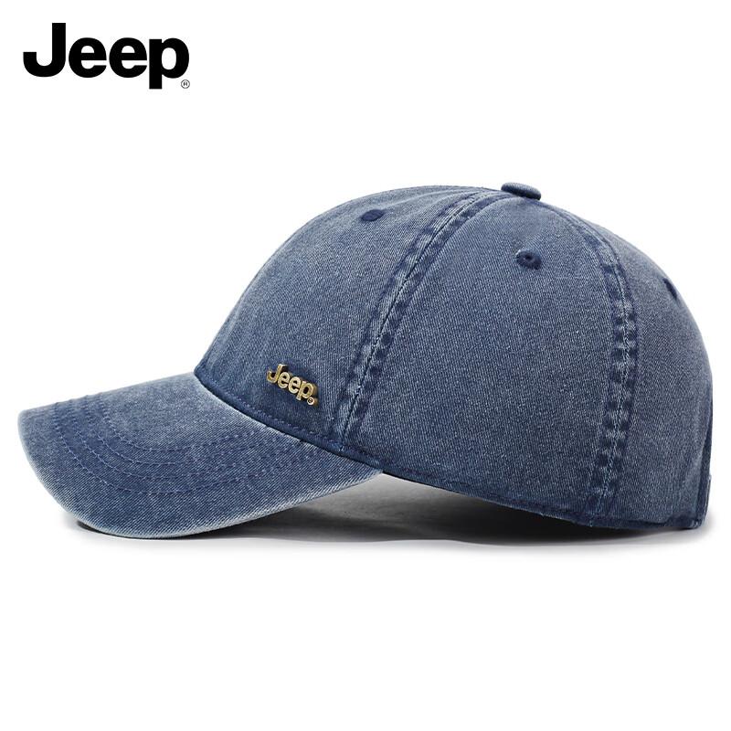 Jeep Cappellino da Baseball da Uomo Quattro Stagioni Outdoor Trendy Vintage Cappello con Visiera Anatra Unisex Cappello da Sole