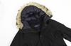 POLO RALPH LAUREN Fur Hooded Down Size 0101985 Men's N-3B Jacket, L, Black,