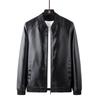 Leather Jacket Men's Spring, Autumn and Winter Plus Velvet Thickened Korean Style Trendy Business Casual Men's Leather Jacket Top