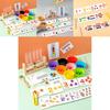 Wooden Montessori Addition And Subtraction Math Toy With Bead Matching For Early Learning