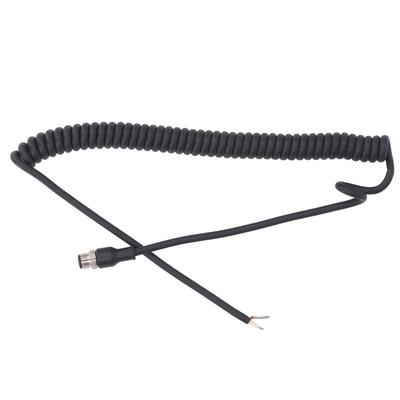 Câble de bobine de recherche pour détecteur de métaux, câble de remplacement stable en caoutchouc et laiton