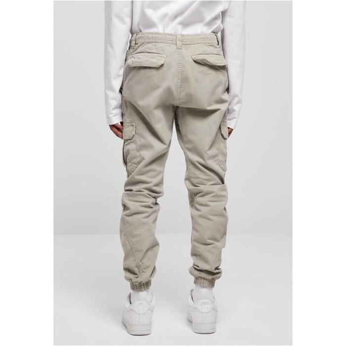 Cargohose - Urban Classics - Wolfsgrau - Cargo-Schnitt - Standard-Taille - Für Herren