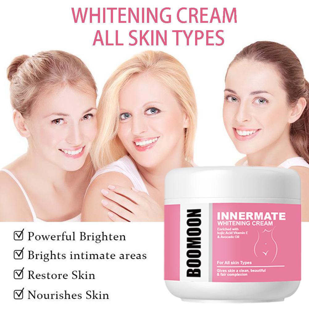 Body Whitening Cream Lighten Thigh Inner Joint Dark Knee Underarm Remove Brighten Parts Lotion K6Y4