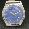 SEIKO 5 AUTOMATIC JAPAN MENS 7019A VINTAGE ARABIC BLUE DIAL WATCH a701210-5 R206a-a701210