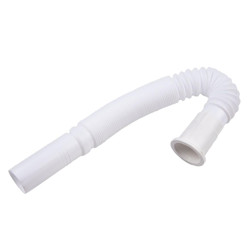 Küche Badezimmer Zuhause Abwasserrohr Kunststoff Abflussrohr Weißes Rohr Rostfrei 70cm Lang Für Waschbecken Hohe Qualität