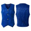 Gilet court rétro médiéval pour homme pour Halloween